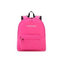 Рюкзак SWISSGEAR складной, розовый, полиэстер, 33,5х15,5x40 см, 21 л
