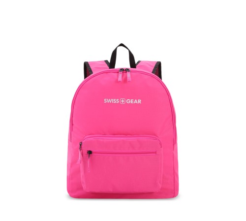Рюкзак SWISSGEAR складной, розовый, полиэстер, 33,5х15,5x40 см, 21 л