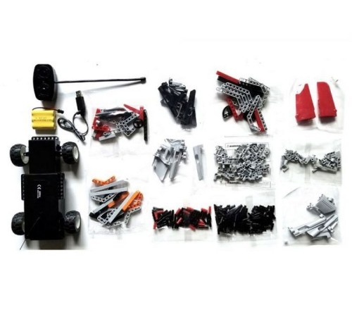 Р/У конструктор Qihui Mechanical Master 2 в 1 Спорткары (326 деталей)