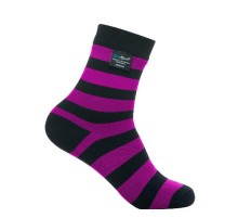 Водонепроницаемые носки DexShell Ultralite Bamboo Black-Pink M (39-42), DS643PM