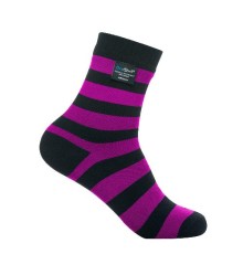 Водонепроницаемые носки DexShell Ultralite Bamboo Black-Pink M (39-42), DS643PM