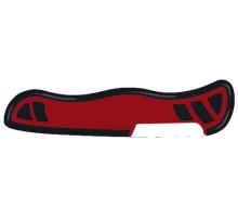 Задняя накладка для ножей VICTORINOX 111 мм, нейлоновая, красно-чёрная