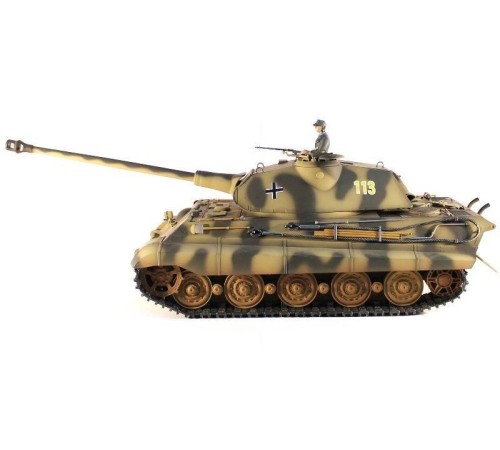 Р/У танк Taigen 1/16 KingTiger (для ИК танкового боя) (Германия) HC 2.4G RTR