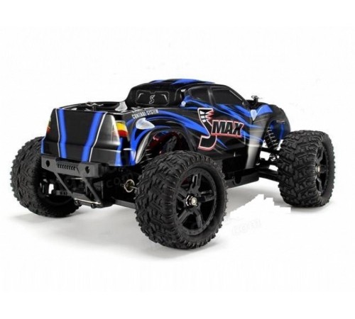 Радиоуправляемый монстр Remo Hobby SMAX (синий) 4WD 2.4G 1/16 RTR