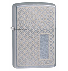 Зажигалка ZIPPO Classic с покрытием Street Chrome™, латунь/сталь, серебристая, матовая, 38x13x57 мм
