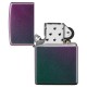 Зажигалка ZIPPO Classic с покрытием Iridescent, латунь/сталь, фиолетовая, матовая, 38x13x57 мм