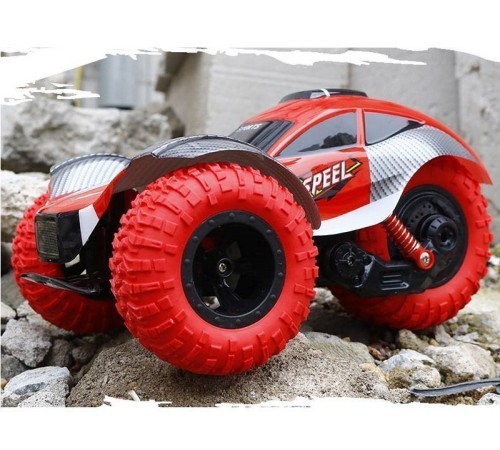 Радиоуправляемая машинка-перевертыш ZhengGuang Leopard DRIFT  2.4G 1/14 RTR (красная) + Ni-Cd и З/У