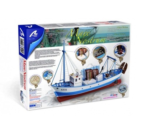 Сборная деревянная модель корабля Artesania Latina MARE NOSTRUM 2016, 1/35