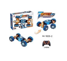 Р/У машинка перевертыш Hyper, музыка, свет, движение боком 4WD 2.4G 1/12 RTR