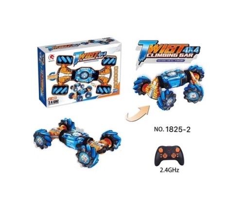 Р/У машинка перевертыш Hyper, музыка, свет, движение боком 4WD 2.4G 1/12 RTR