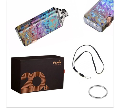 Фонарь Fenix APEX 20 Flashlight, Mix Iridescent, APEX20MI