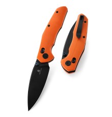 Нож Bestechman Ronan сталь 14C28N, рукоять G10 оранжевая