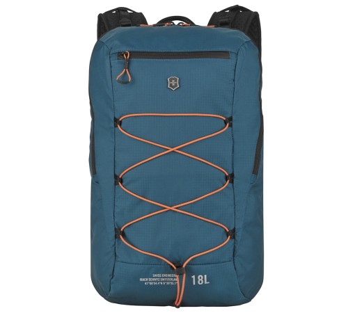 Рюкзак VICTORINOX Altmont Active L.W. Compact Backpack, бирюзовый, 100% нейлон, 28x17x44 см, 18 л