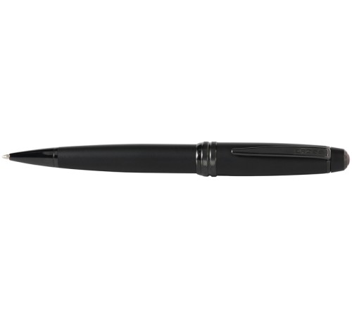 Шариковая ручка Cross Bailey Matte Black Lacquer. Цвет - черный.