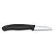 Нож для овощей и фруктов VICTORINOX SwissClassic с прямым лезвием 6 см, чёрный