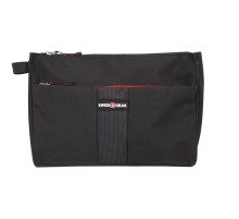 Несессер SWISSGEAR, черный, полиэстер, 31x8x22 см