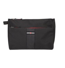 Несессер SWISSGEAR, черный, полиэстер, 31x8x22 см
