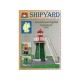 Сборная картонная модель Shipyard маяк Bunthauser Spitze Lighthouse (№54), 1/87