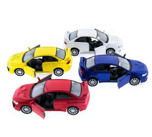 Машина Kinsmart 1:36 Mitsubihi Lancer EV. инерция (1/12шт.) б/к