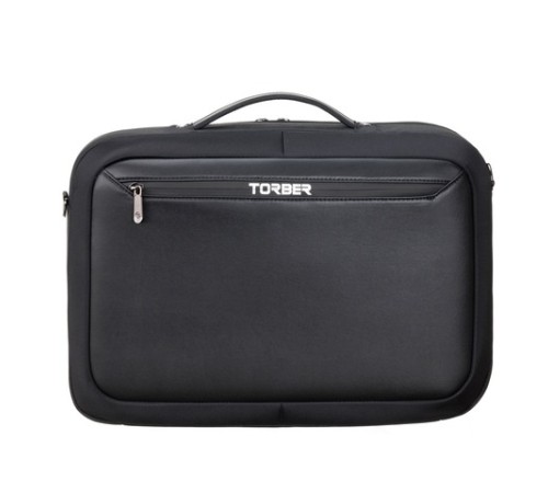 Сумка Torber Voyage для ноутбука 15.6'', чёрный, 43х10х29 см, 12л