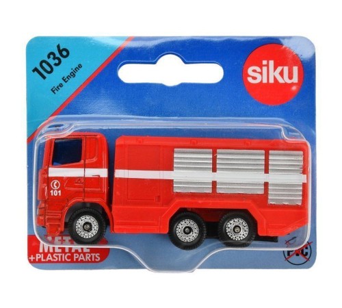 Пожарный автомобиль Siku 1036RUS, красный
