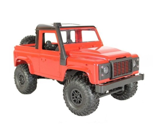 Радиоуправляемая машина MN MODEL английский пикап Defender (красный) 4WD 2.4G 1/12 RTR