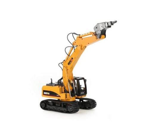 Радиоуправляемый экскаватор c отбойным молотом HUI NA TOYS 2.4G 16CH 1/14 RTR