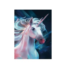 Алмазная мозаика 15х20 СКАЗОЧНЫЙ ЕДИНОРОГ (19 цветов)