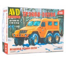 Сборная модель AVD Вездеход ТРЭКОЛ-39294, 1/43