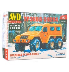 Сборная модель AVD Вездеход ТРЭКОЛ-39294, 1/43