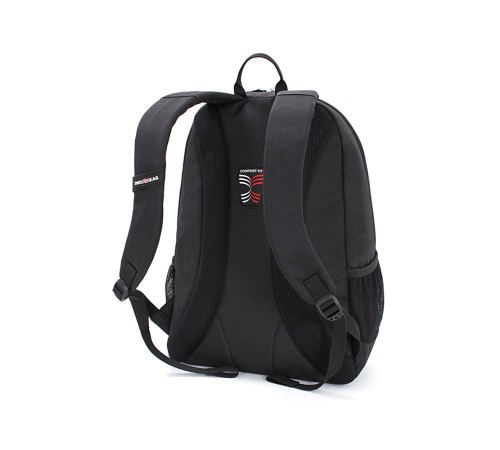 Рюкзак SWISSGEAR чёрный, полиэстер 600D, 33x16,5x46 см, 26л