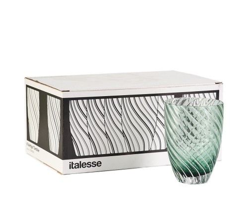Стаканы сервировочные Italesse Vertigo Tumbler Green 6 шт