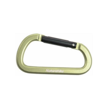 Карабин многофункциональный Naturehike NH15A001-H D-Type 8cm зелёный