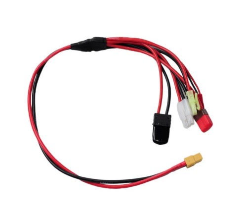 Кабель для зарядного устройства XT60 - TRX/Tamiya/JST/T-plug/Mini Tamiya