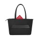 Сумка VICTORINOX Victoria Signature Tote, черная, нейлон/кожа, 51x15x30 см, 19 л