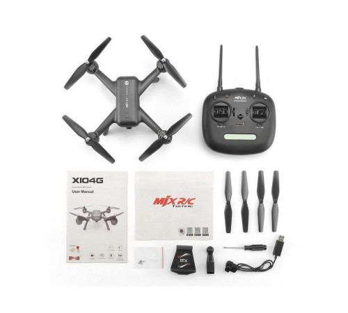 Радиоуправляемый квадрокоптер MJX X104G WiFi FPV GPS 1080p