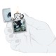 Зажигалка ZIPPO Linda Picken с покрытием Street Chrome, латунь/сталь, серебристая, 38x13x57 мм