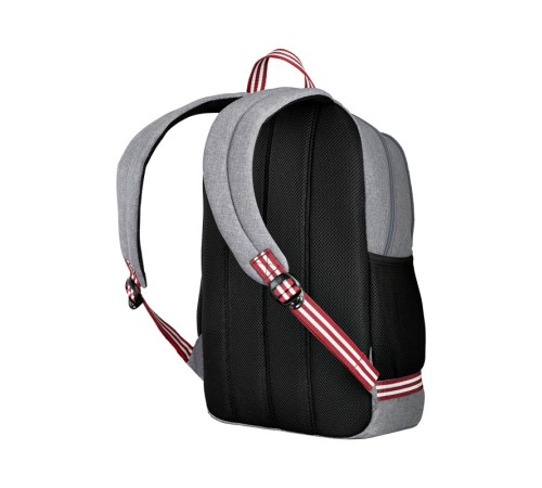 Рюкзак WENGER Collegiate Quadma 16”, серый, 100% полиэстер, 33х17х43 см, 22 л