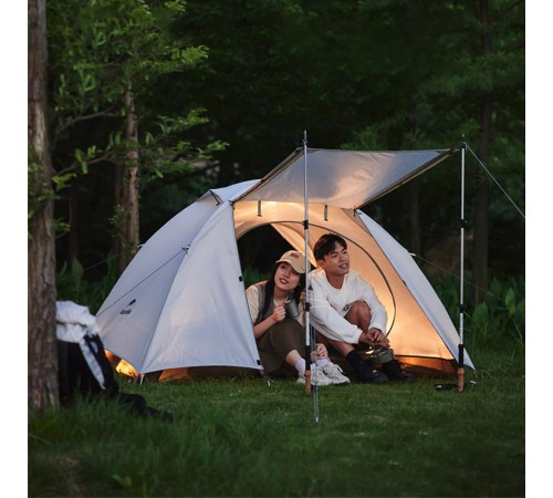Палатка 3-местная Naturehike Yunchuan-Pro Ultra-Light 4 Seasons CNK2300ZP024 белый