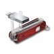 Нож-брелок Victorinox@work, 58 мм, с USB-модулем 3.0/3.1 16 Гб, 8 функций, полупрозрачный красный