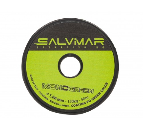 Линь Salvimar MONOGREEN ø1,0 мм 160 кг катушка 50 м