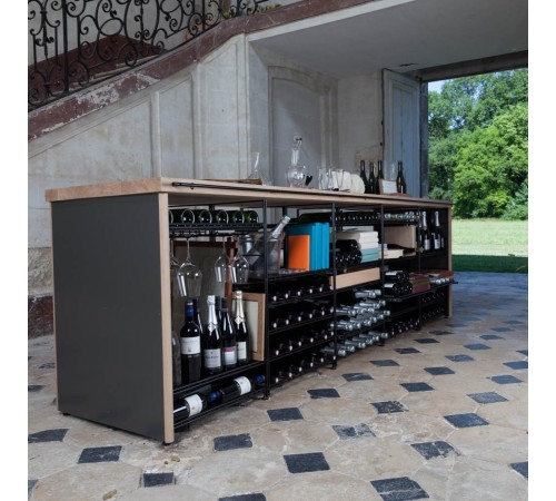 Большая барная стойка Architecture Intérieure du Vin Large Counter Bar 185 см