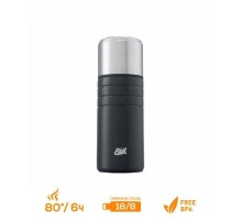Термос Esbit MAJORIS VF500TL-DG, из нержавеющей стали с двойной крышкой, черный, 0.5 л