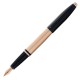 Перьевая ручка Cross Calais Brushed Rose Gold Plate and Black Lacquer, перо F