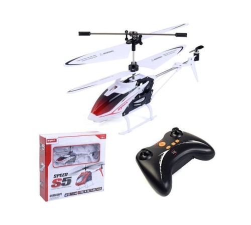 Р/У вертолет Syma S5 (белый) IR RTF