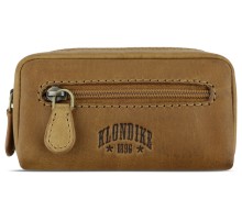Ключница KLONDIKE RUSH «Harvey», натуральная кожа в коньячном цвете, 11 х 5,5 х 3,5 см