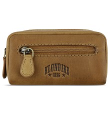 Ключница KLONDIKE RUSH «Harvey», натуральная кожа в коньячном цвете, 11 х 5,5 х 3,5 см