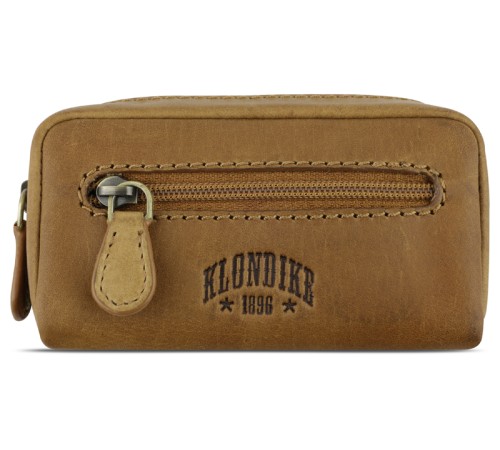 Ключница KLONDIKE RUSH «Harvey», натуральная кожа в коньячном цвете, 11 х 5,5 х 3,5 см