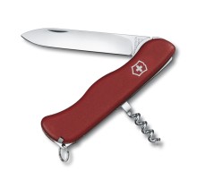 Нож перочинный VICTORINOX Alpineer, 111 мм, 5 функций, с фиксатором лезвия, красный