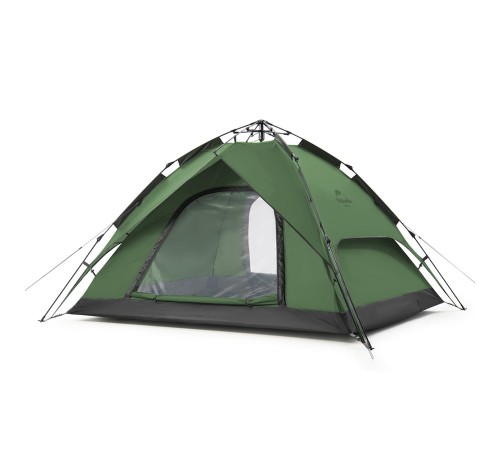 Палатка Naturehike автоматическая NH21ZP008, четырехместная, зеленая, 6976023920660